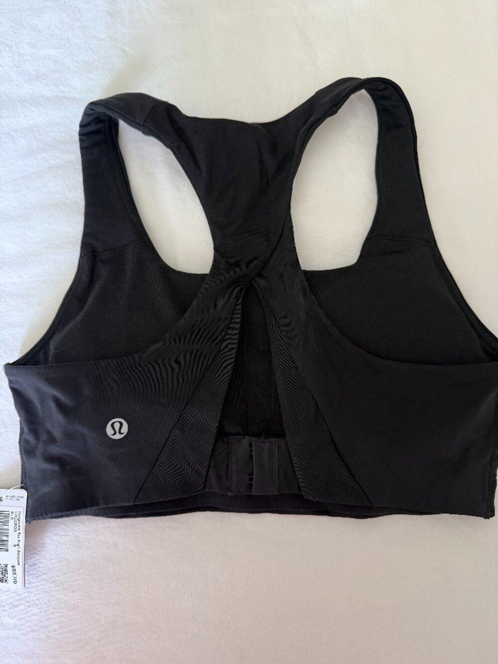 Lululemon Invigorate Bra High Support Black Size 6 NWT